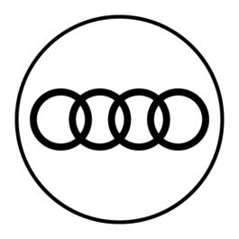 Audi Dekielki do felg 3D, kpl.