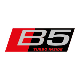 B5 TURBO Emblemat przedni