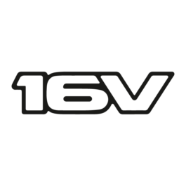 16V Emblemat tylny