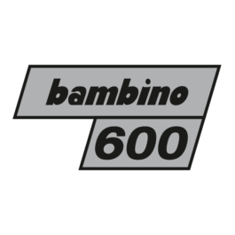 BAMBINO 600 Emblemat tylny
