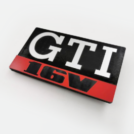GTI 16V Emblemat przedni