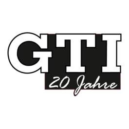 GTI 20 Jahre Emblemat przedni