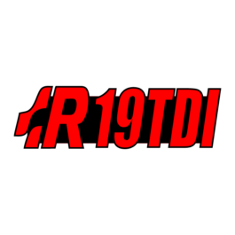 R19 TDI Emblemat przedni