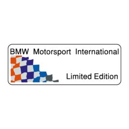 BMW Motorsport Emblemat wewnętrzny
