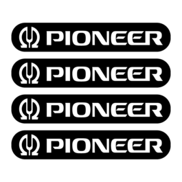 PIONEER Emblemat wewnętrzny 4 szt.