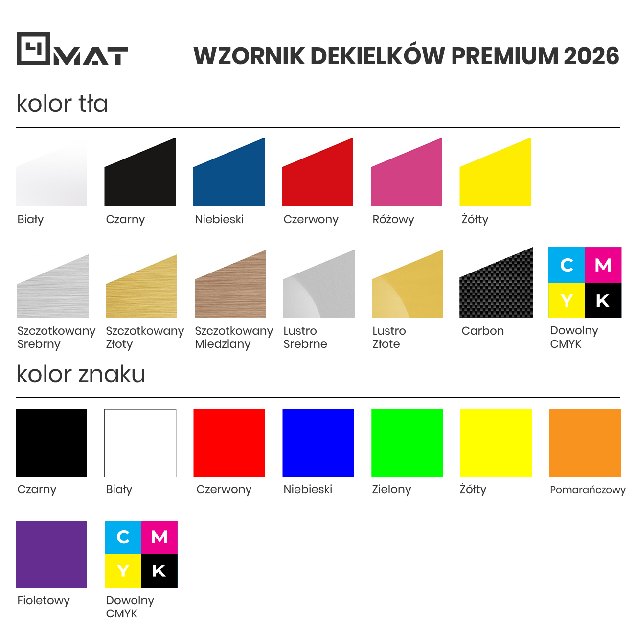 BRIXTON Dekielki do felg Premium 4 szt.